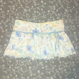 Abercrombie and fitch  blue mini skirt